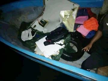 The debris of the crashed Cessna 208B (5H-MZA) The debris of the crashed Cessna 208B (5H-MZA)