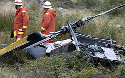 Helicopter crash leaves four dead