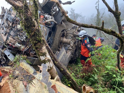 Scene of the crash// taiwannews.com.tw