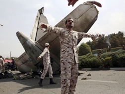 Iranian plane crashes after takeoff, killing 39