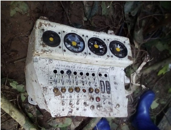 Обломки самолета Ан-72 в ДР Конго