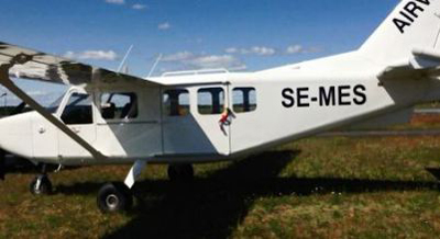 The crashed GippsAero GA8 Airvan