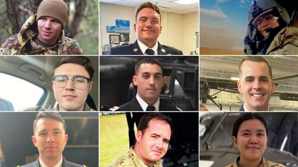 The US Army has identified the nine soldiers who were killed in a nighttime training accident in Kentucky, USA.