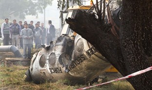 Indian paramilitary plane crashes, killing all 10 aboard   